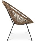 Krzesło BRASIL - rattan x 2